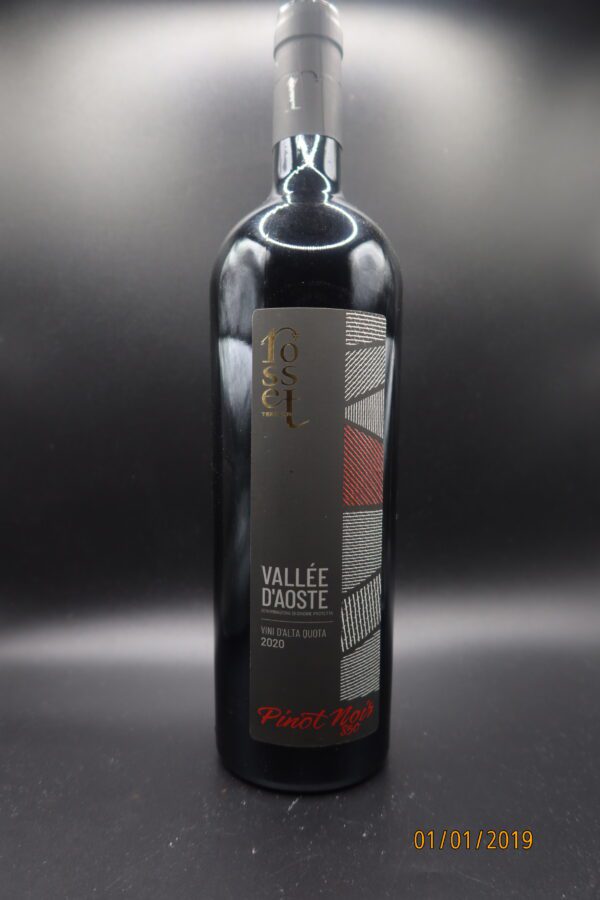 ROSSET PINOT NOIR SOPRAQUOTA 850 . 2020 13,5% . 2022 14,50%  . VALLE D'AOSTA . (22) .