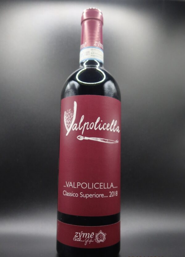 ZYMÉ VALPOLICELLA CLASSICO SUPERIORE . 13,5% . 2018 . VENETO . (30) .